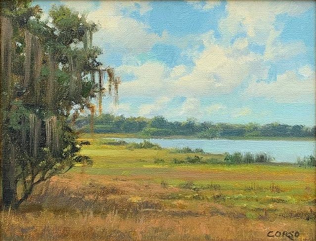 Frank Corso, Spanish Moss, 2020
oil on canvas, 8 x 10 in. (20.3 x 25.4 cm)
FC210103