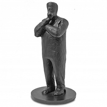 sculpture: Jim Rennert Listen, study, Ed. of 12