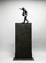 Jim Rennert, Walking the Tightrope, Edition of 45
2005, bronze and steel