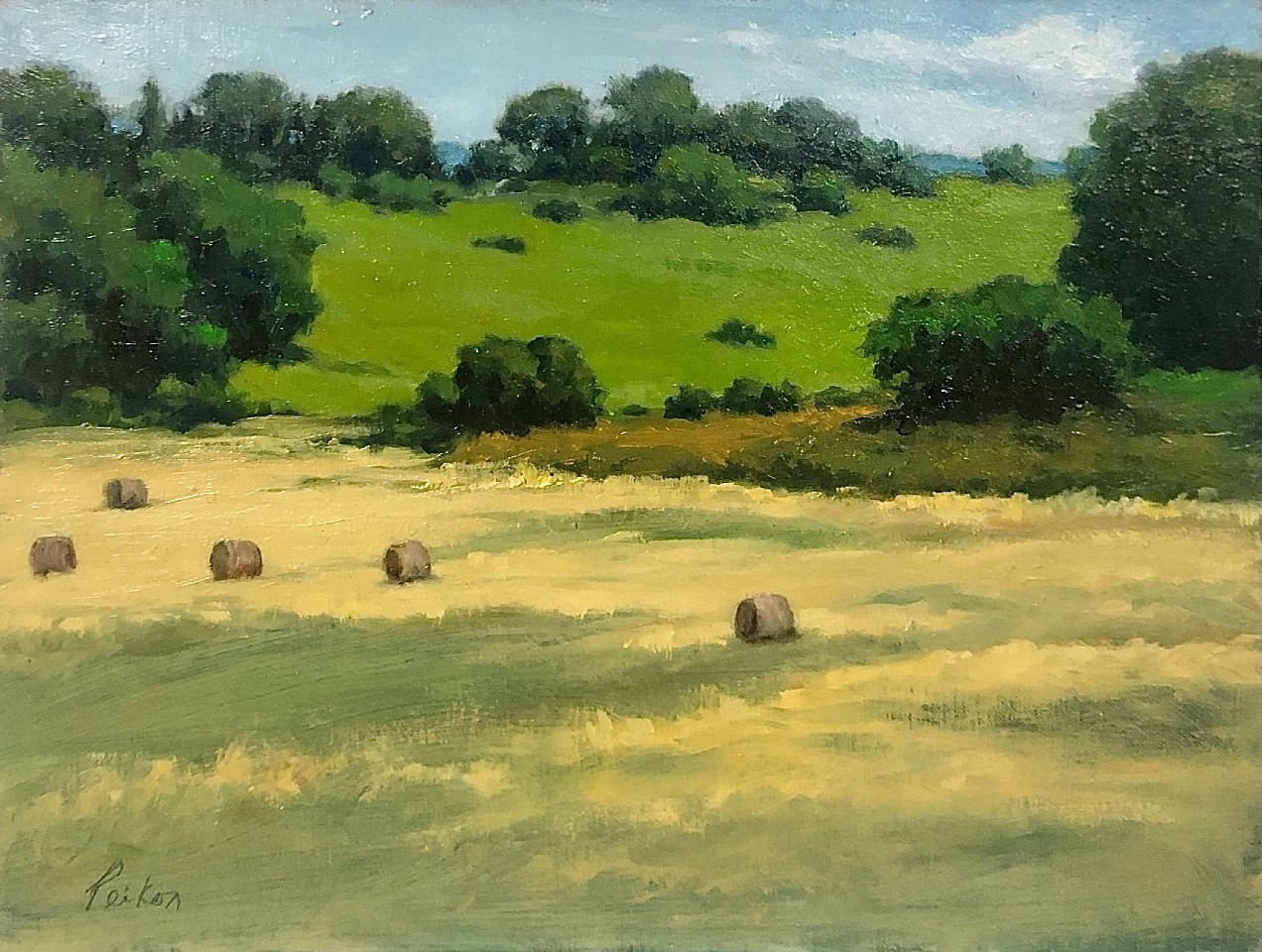 David Peikon, Haying, 2021
oil on panel, 9 x 12 in. (22.9 x 30.5 cm)
DP210304