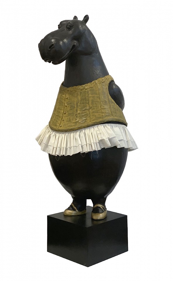 Bjorn Skaarup, Hippo Ballerina, AP 2/3, 2016
bronze, 25 1/2 x 8 1/2 x 9 1/2 in. (64.8 x 21.6 x 24.1 cm)
BS1401002