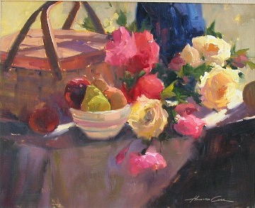 Howard Carr, Picnic Basket Bouquet, 2003
oil on canvas, 24 x 30 in. (61 x 76.2 cm)