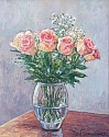 Jan Pawlowski, Pink Roses
2021, oil on canvas