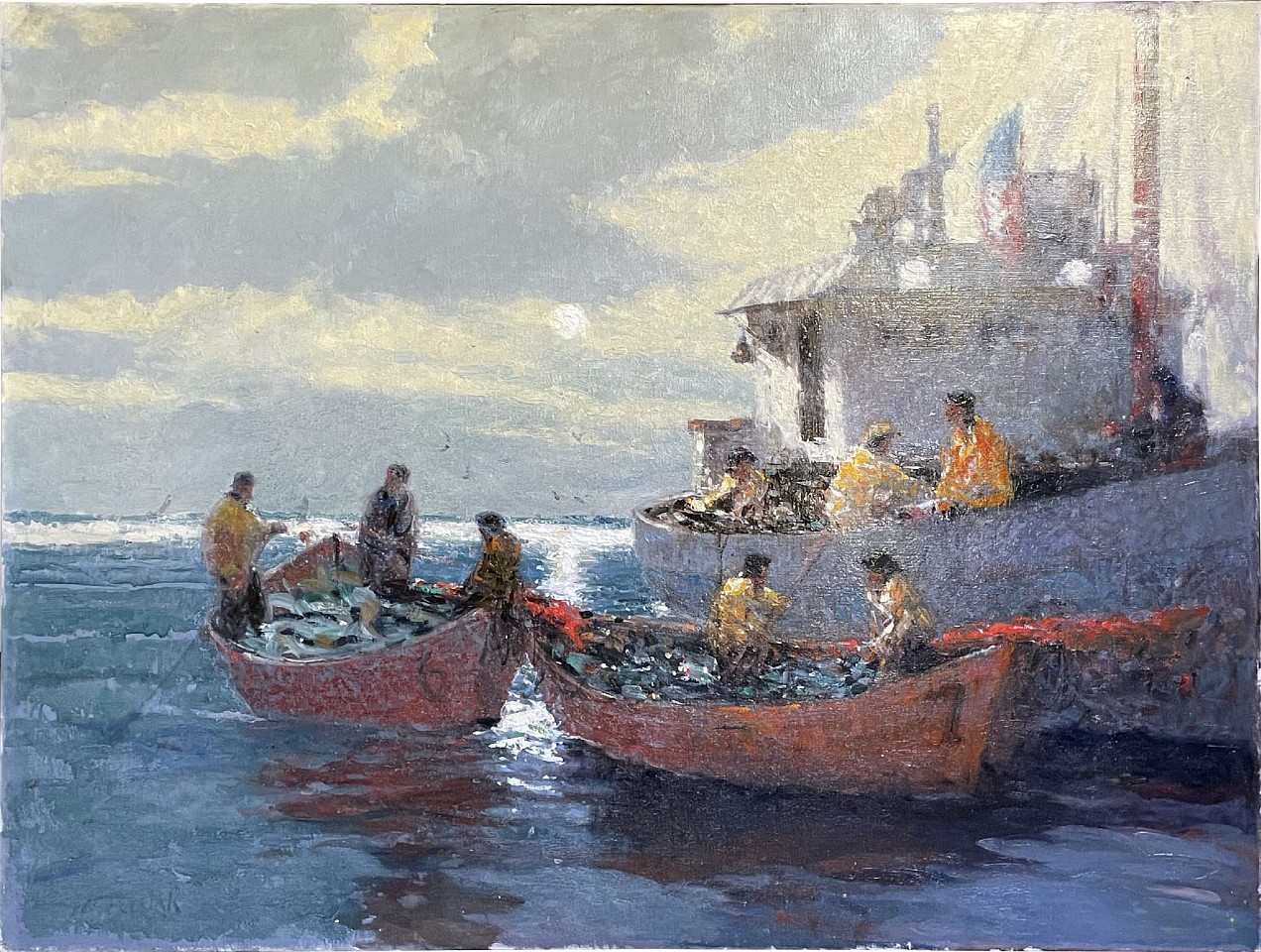 John Terelak, Today's Catch, 2021
oil on canvas, 30 x 40 in. (76.2 x 101.6 cm)
JT210510