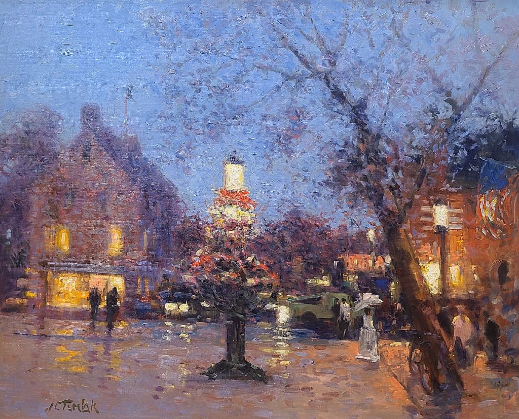 John Terelak, Main Street Evening, 2021
oil on canvas, 30 x 36 in. (76.2 x 91.4 cm)
JT210601