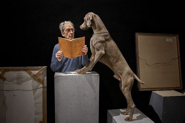 Steve McCurry, William Wegman and Dog, 2019
FujiFlex Crystal Archive Print
USA-11693NF