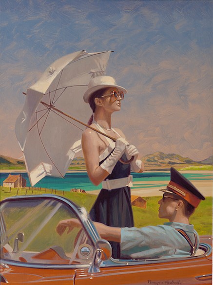 Peregrine Heathcote, Sea-Side Retreat, 2021
oil on canvas, 24 x 18 in.
PH082105