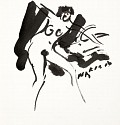 Reuben Nakian, Nymph
c.1980, ink on paper