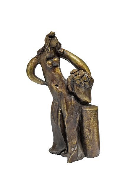 Reuben Nakian, Salome with the Head of John the Baptist, Ed. 2/9, 1991
bronze, 7 1/2 x 4 1/2 x 3 in. (19.1 x 11.4 x 7.6 cm)
RN211204