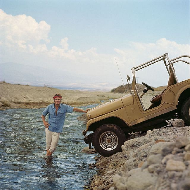Milton H. Greene, Steve McQueen (With Jeep), Ed. of 7, 1969
archival pigment print, 40 x 40 in.
SM-289