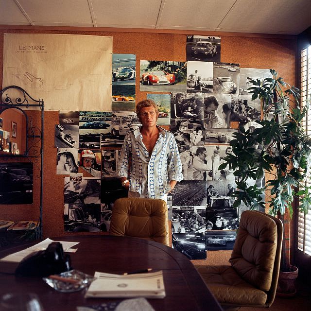 Milton H. Greene, Steve McQueen (Office), Ed. of 20, 1969
archival pigment print, 30 x 30 in.
SM-354