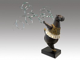 Past Exhibitions: Hippo Ballerina & Friends: A Bronze Tale May  6 - May 21, 2022