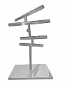 John Poché, Five Small Stacked Rods
2020, stainless steel