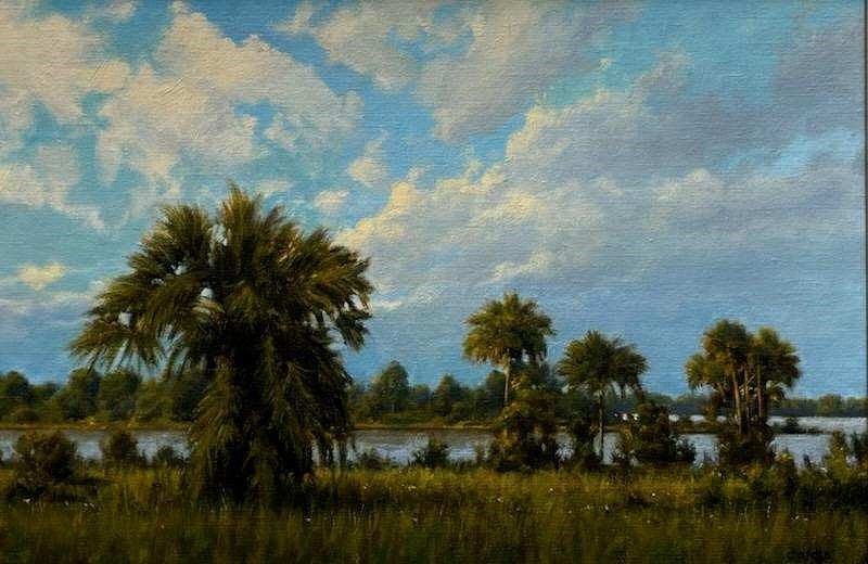 Frank Corso, Everglades Afternoon, 2022
oil on canvas, 24 x 36 in. (61 x 91.4 cm)
FC220301