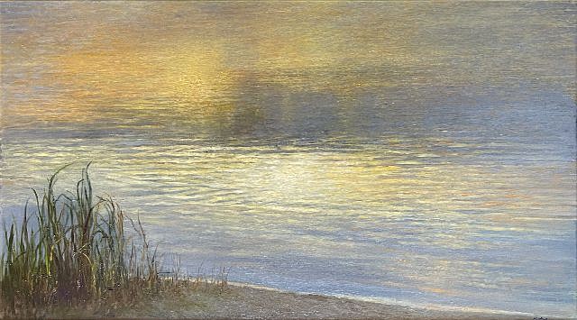 Marla Korr, Reflections, 2022
oil on linen, 20 x 36 in.
MK220501