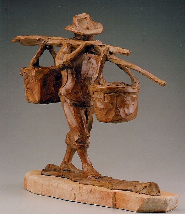 Jane DeDecker, Bringing in the Day (Man), Ed. 9/21, 1994
bronze, 13 x 16 x 6 in.
JDD220607