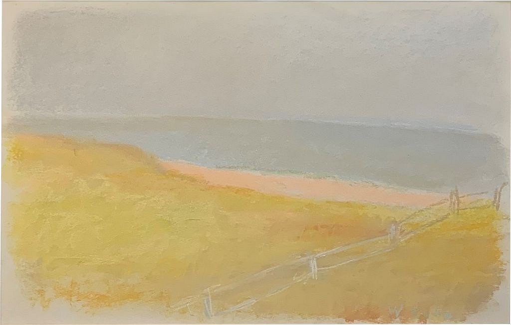 Wolf Kahn, At the East Shore of Nantucket, 1998
pastel on paper, 12 x 18 in.
WK220604