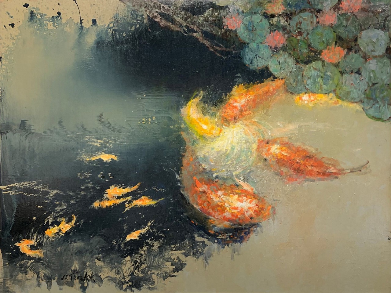 John Terelak, Koi, 2022
oil on canvas, 38 x 48 in.
JT220903