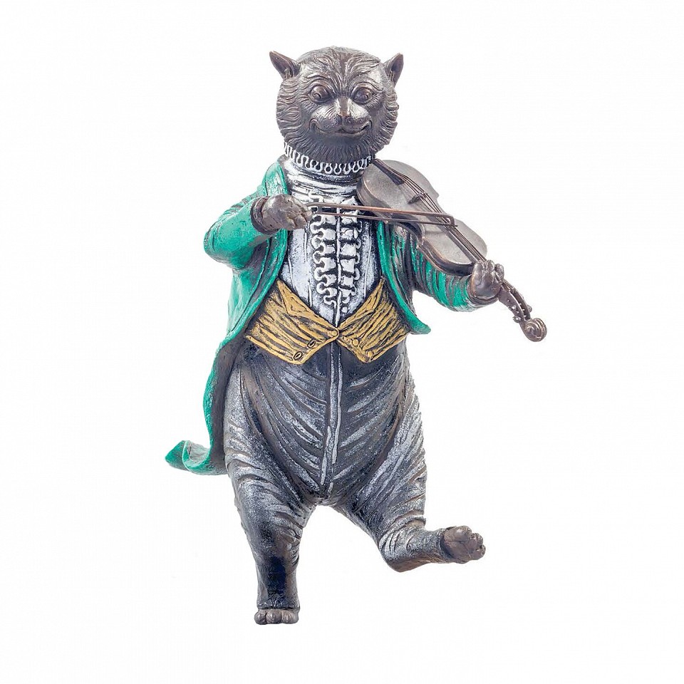 Bjorn Skaarup, Cat Violinist, 2022
bronze
BS221003