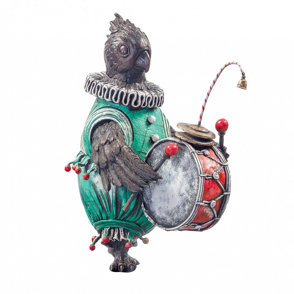 Bjorn Skaarup, Parrot Drummer, 2022
bronze
BS221012