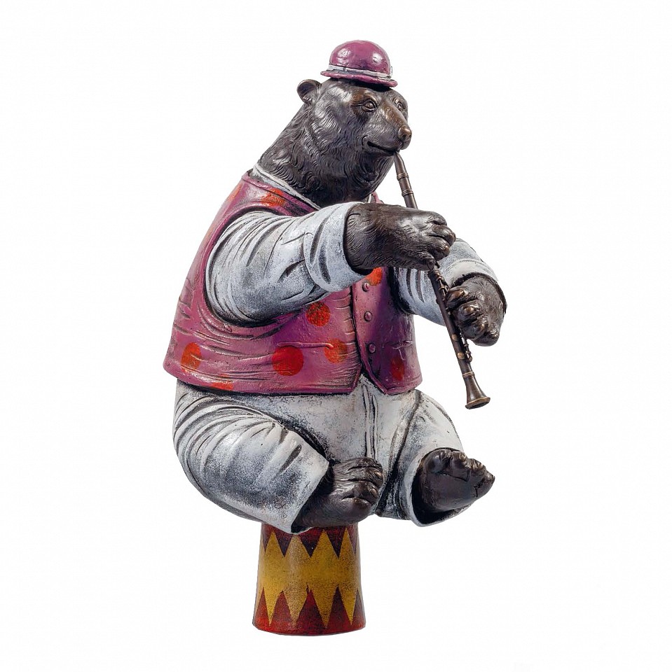 Bjorn Skaarup, Bear Clarinetist, 2022
bronze
BS221024