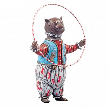 Work:&nbsp;Bjorn Skaarup Cat Hula Hoop Performer