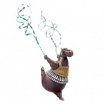 Work:&nbsp;Bjorn Skaarup Hippo Ribbon Dancer