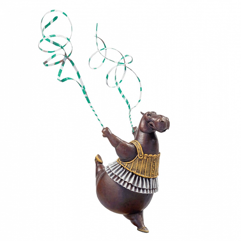 Bjorn Skaarup, Hippo Ribbon Dancer, 2022
bronze
BS221009