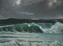 Edward Minoff, Nantucket Storm
2022, oil on linen panel
