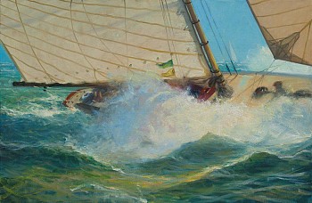 Louis Guarnaccia - Louis Guarnaccia Sea Spray, Nantucket Opera House Cup