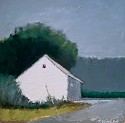 Maureen Chatfield, White Barn on Holmstead
2022, oil on canvas