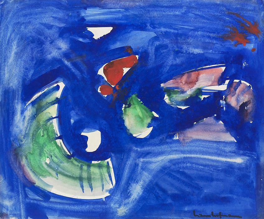 Hans Hofmann, Untitled, 1941
watercolor on paper, 14 x 17 in. (35.6 x 43.2 cm)
HH31600