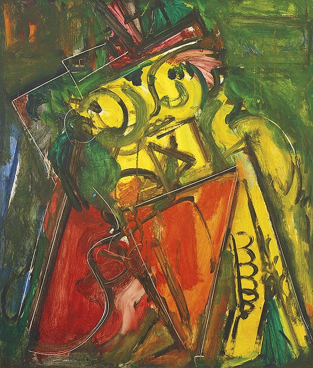 Hans Hofmann, Untitled (Landscape No. 49), 1942
oil on panel, 35 x 30 in. (88.9 x 76.2 cm)
HH1374
