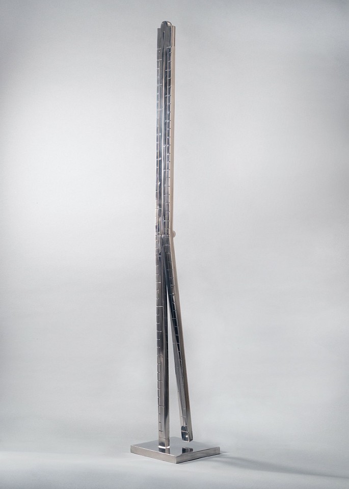 Peter Kirkiles, Step Rule, AP, 2023
stainless steel, 42 x 6 x 6 in. (106.7 x 15.2 x 15.2 cm)
PK230103