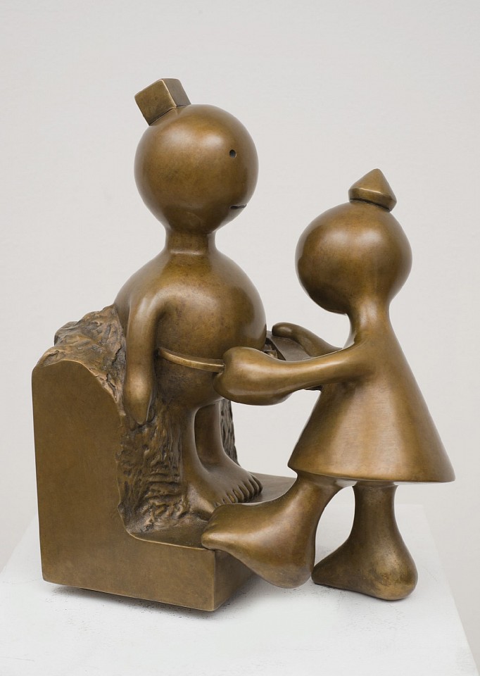 Tom Otterness, Cone Measuring Sphere (small), Ed. 9/9, 2013
bronze, 13 1/2 x 6 1/4 x 10 1/4 in. (34.3 x 15.9 x 26 cm)
TO62817