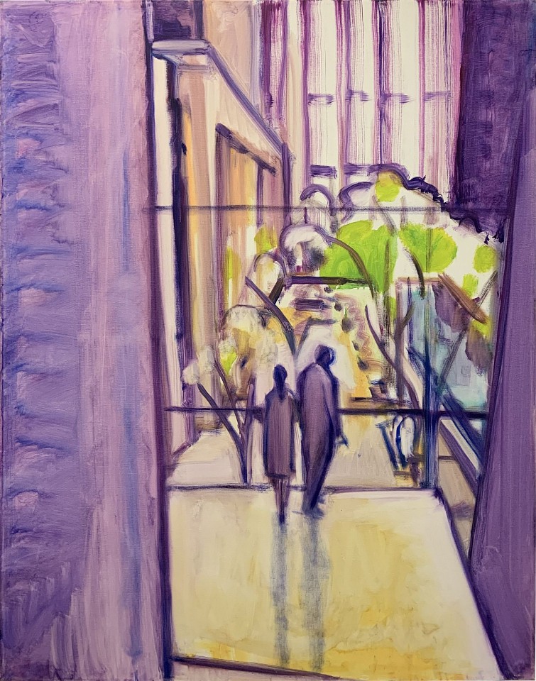 Elizabeth Higgins, Looking Out at the Museum, 2022
oil on canvas, 48 x 36 in. (121.9 x 91.4 cm)
EH230306