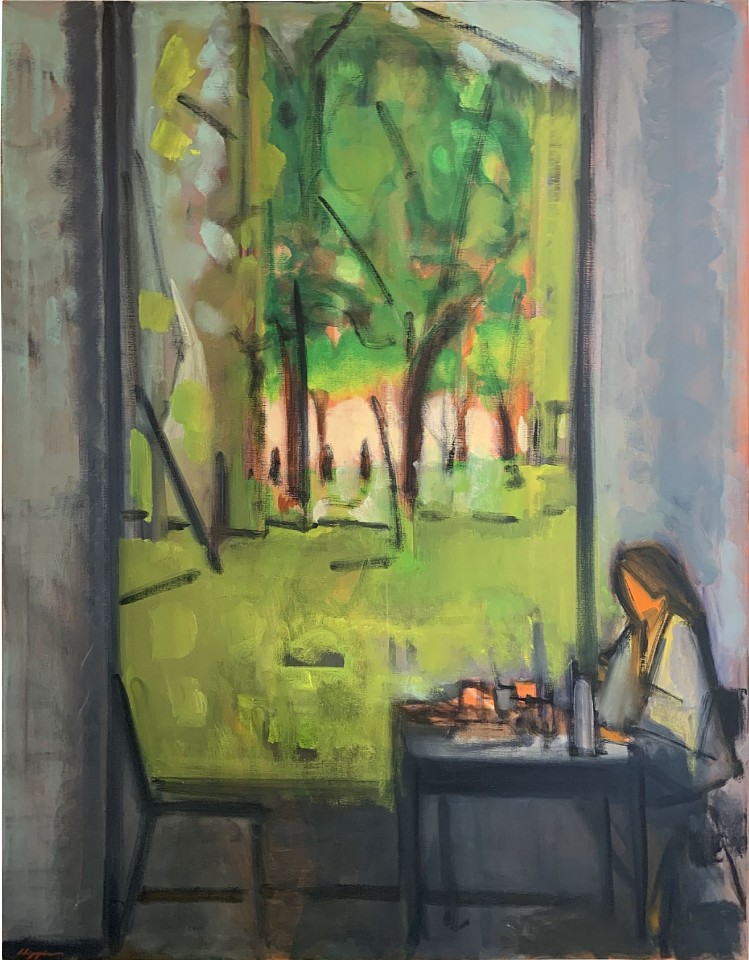 Elizabeth Higgins, Waiting, 2022
oil on canvas, 48 x 36 in. (121.9 x 91.4 cm)
EH230305
