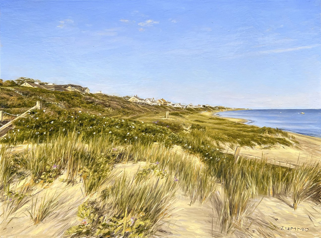 Lori Zummo, Steps Beach Skyline, 2023
oil on canvas, 9 x 12 in. (22.9 x 30.5 cm)
LZ230504