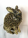 Federico Uribe, Gold Rabbit, Black Spots
2021, Bullet Shells