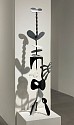 Peter Reginato, Black and White Vertical
2001, Insl-tron on steel