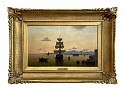 Francis Augustus Silva, Twilight on the Hudson
1880, oil on canvas