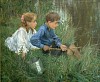 jones trout pond unframed