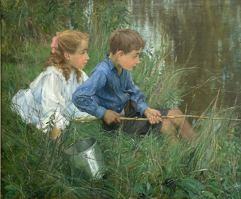Francis Coates Jones, Trout Pond, 1913
oil on canvas, 30 x 36 in. (76.2 x 91.4 cm)
FCJ230601