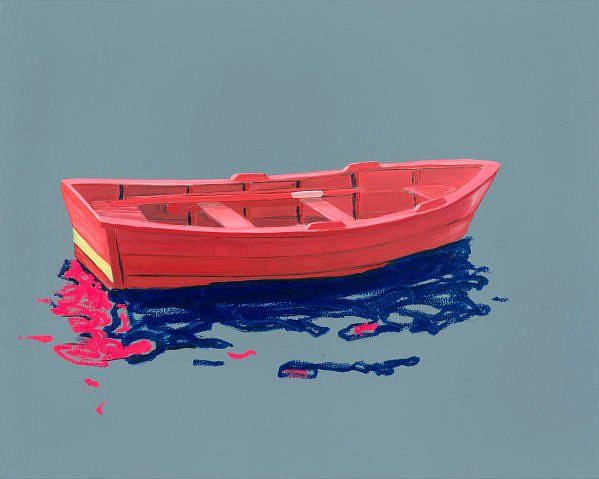 Adam S. Umbach, Red Dinghy, 2023
oil and acrylic on canvas, 24 x 30 in. (61 x 76.2 cm)
AU230802