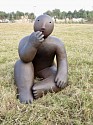 Joy Brown, Sitter with Hand Over Mouth, AP1
2013, bronze