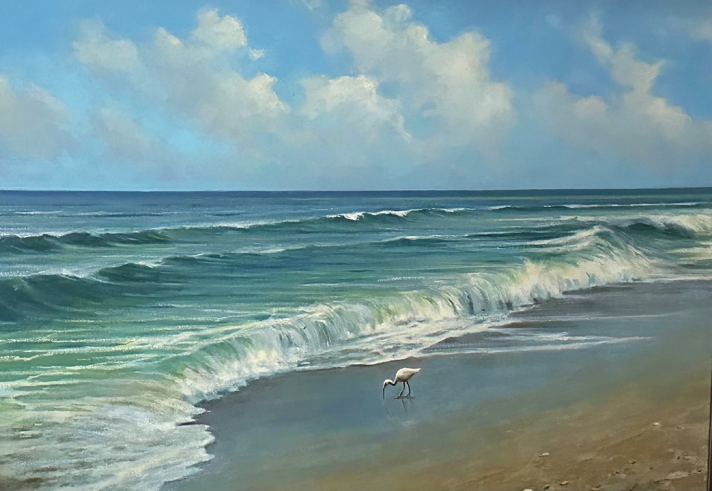 Frank Corso, Along the Surf, 2023
oil on canvas, 30 x 40 in. (76.2 x 101.6 cm)
FC240101