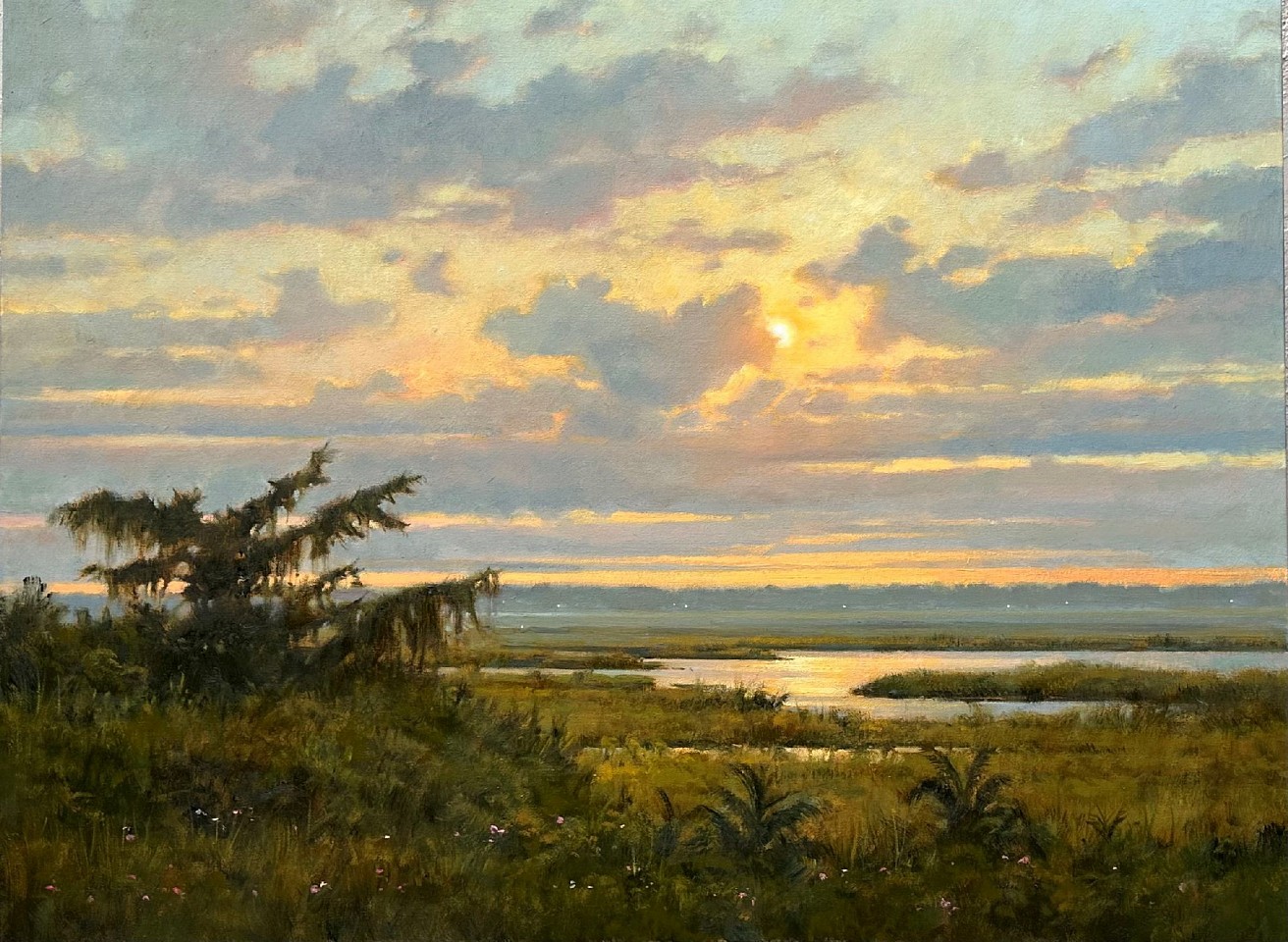 Frank Corso, Misty Evening Marsh, 2023
oil on canvas, 30 x 40 in. (76.2 x 101.6 cm)
FP240103