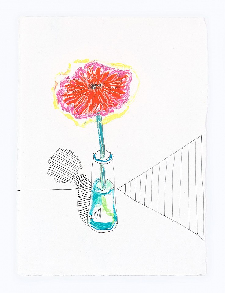Adam S. Umbach, Orange Daze, 2023
Oil pastel, color pencil, and micron on paper, 15 x 11 in. (38.1 x 27.9 cm)
AU240105