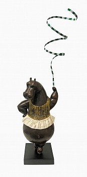 Work: Bjorn Skaarup Hippo Circus Ribbon Dancer II, maquette, Ed. of 9