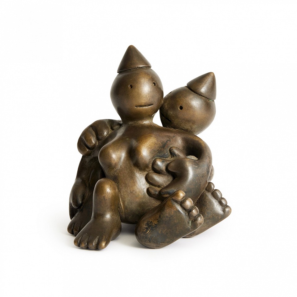 Tom Otterness, Lovers, AP 4/10
bronze with silver nitrate patina, 4 3/8 x 4 x 3 1/2 in. (11.1 x 10.2 x 8.9 cm)
TO240301